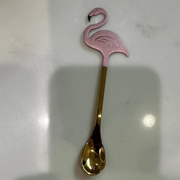 Chic Flamingo Stirring Spoon - Picture 1 of 6